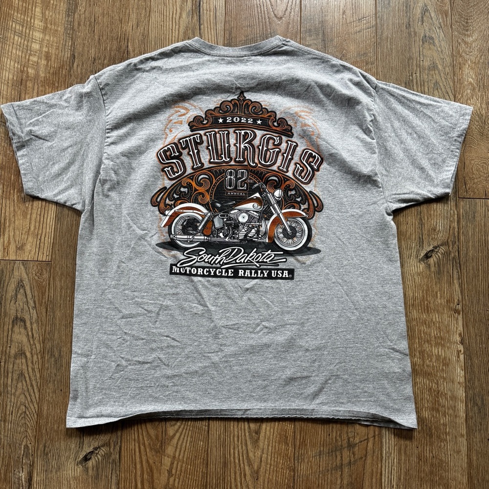 ✨MIDWEST PRINCESS✨Gray Harley-Davidson Sturgis Motorcycle Rally T-Shirt Size 2XL